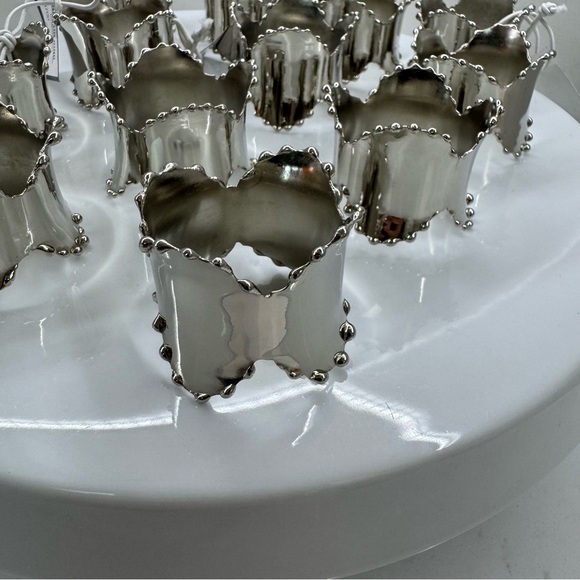 Saro Lifestyle Classic Design Napkin Rings, model NR700 (set of 12) - Picture 3 of 6